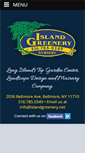 Mobile Screenshot of islandgreenery.net